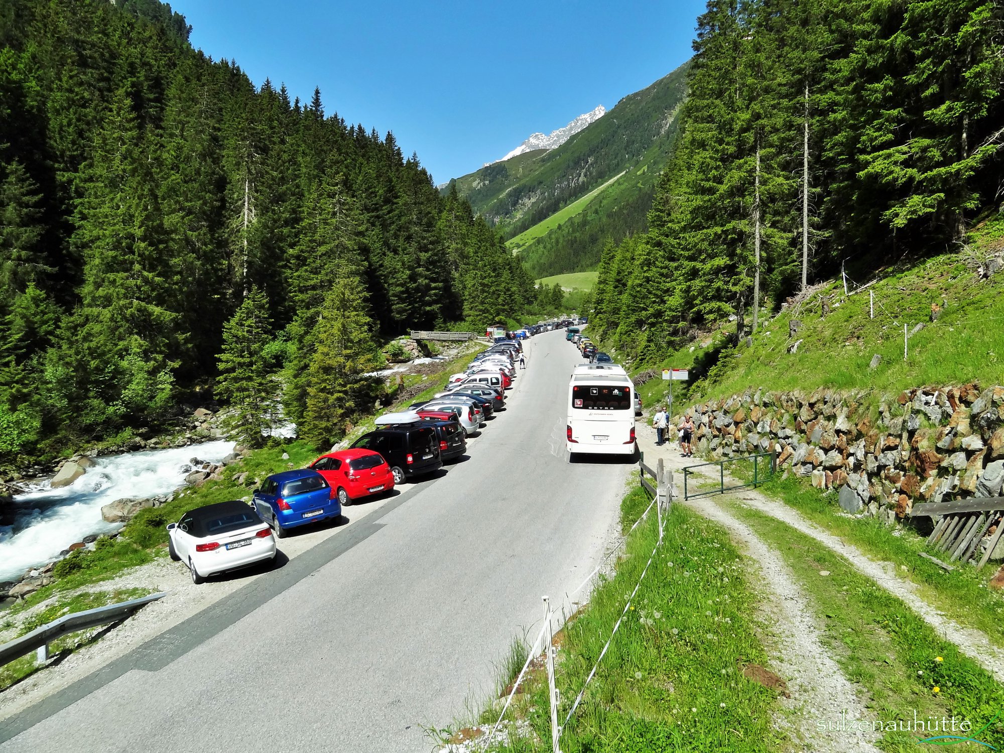 WildeWasserWeg Sulzenauhuette Haltestelle