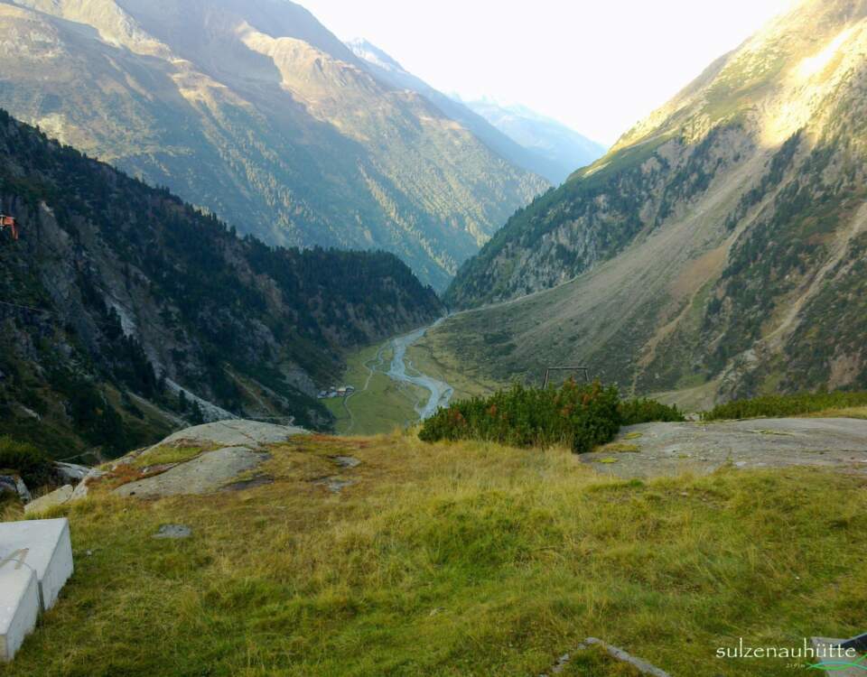 Blick von der Sulzenauhütte